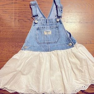 Osh Kosh overall dress